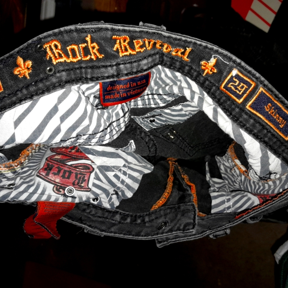 Rock Revival Black Denim Jeans
